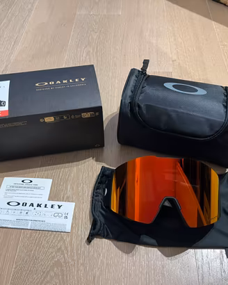 Maschera da Sci Oakley Prizm Nuova Arancione