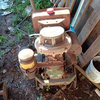 Motozappa 5 cv benzina con rulli zappette