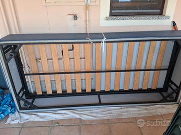 Letto singolo cassettone