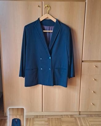 Blazer Max Mara blu scuro taglia 42
