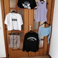 Lotto 6 capi Shein TG. S/M Stile Urban & Chic