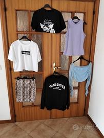 Lotto 6 capi Shein TG. S/M Stile Urban & Chic