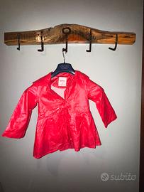 trench rosa leggerissimo