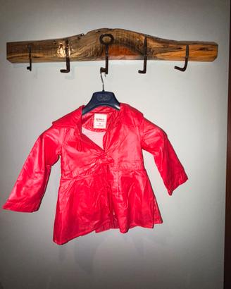 trench rosa leggerissimo