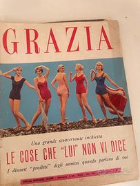 13 Riviste vintage anni 50/60 GRAZIA