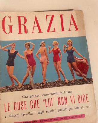 13 Riviste vintage anni 50/60 GRAZIA