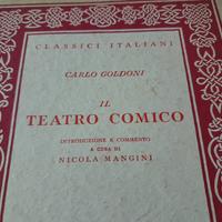 raro libro 1961 il teatro comico di Carlo goldoni
