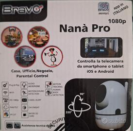 Telecamera IP WiFi Bravo Nanà Pro Full HD