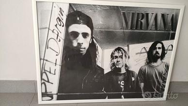 Nirvana stampa con cornice