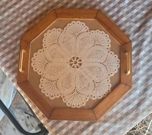 vassoio in legno 