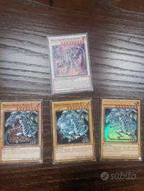 Deck di 160 carte Yu Gi Oh! + Tin da collezione