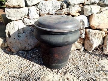 Pentolone in rame rossa