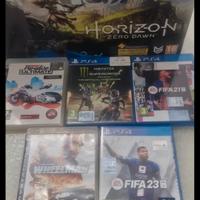 ps4 completa di giochi 