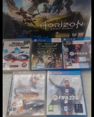 ps4 completa di giochi 