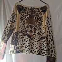 Krizia anni 90 maglia leopardo