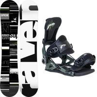 SET SNOWBOARD 154 55 57 59 61  ATTACCHI SP RAPIDI