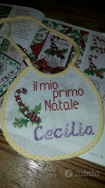 Bavagli ricamati Natale