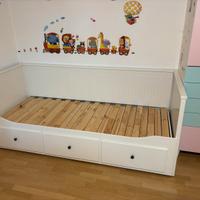 Letto divano Ikea Hemnes colore bianco