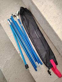 Clipstick per arrampicata, asta per primo rinvio.