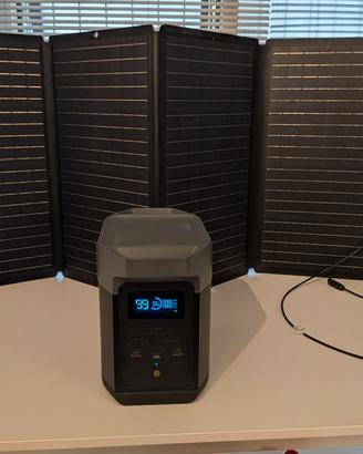 ecoflow delta 2 + pannello solare 