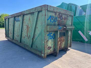CONTAINER SCARRABILE USATO A CIELO APERTO
