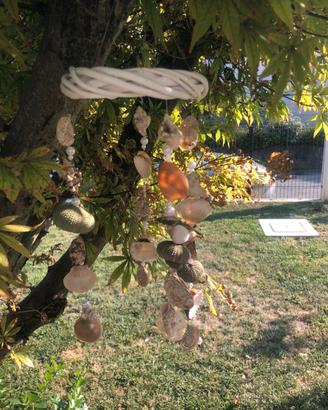 Campanelli a vento con conchiglie