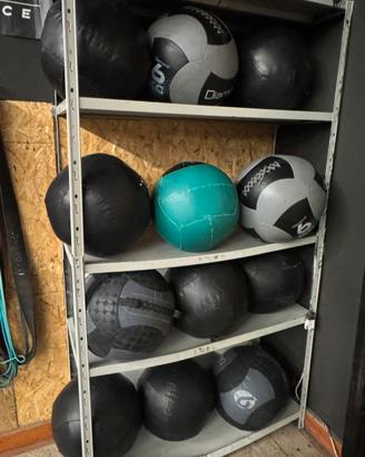 medball  crossfit da 9 kg e da 6 kg