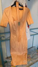 ABITO ELISABETTA FRANCHI COLOR ARANCIO