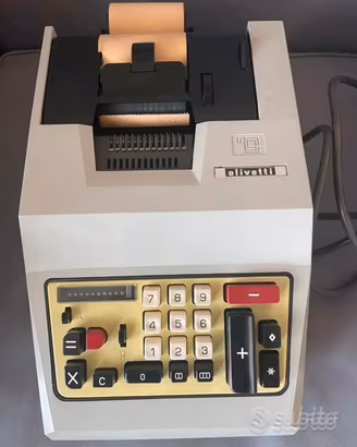 N. 4 calcolatori elettronici Olivetti / Casio