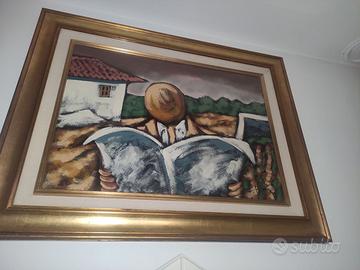 quadri olio su tela Matera Franjo