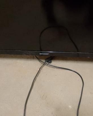 TV lcd  Sharp 40 pollici no telecomando