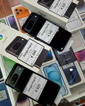 GOOGLE PIXEL 8 128GB e 256GB