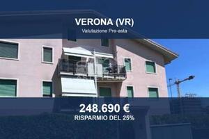Immobile in asta di 131 m² con box auto a Verona
