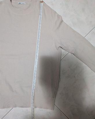 Maglione bianco zara uomo