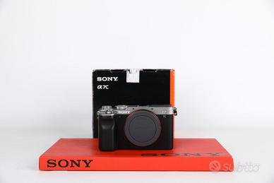 Sony A7C - Silver USATO GARANTITO PER DUE ANNI