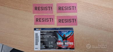 Biglietto Roger Waters 2018 + "Resist!"