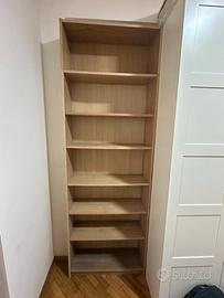 Libreria IKEA BILLY rovere + estensione superiore