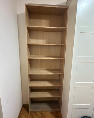 Libreria IKEA BILLY rovere + estensione superiore