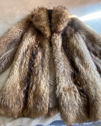 Cappotto in pelliccia di volpe