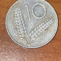 10 lire 1955 spiga aratro Rara ed Inteovabile