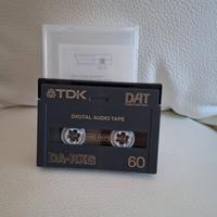 5 cassette DAT TDK da 60 minuti