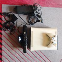 X box 360 joestick + kinekt camera