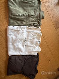 3 magliette maniche lunghe