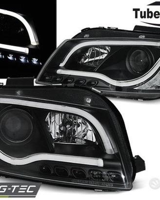 Fari LED luce diurna fibra ottica Audi A3 8P 03-08
