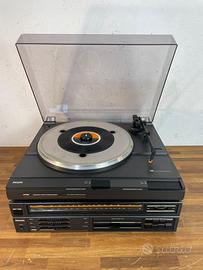 Sistema audio  Philips Giradischi + amplificatore