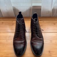 Stivaletti stringati pelle 45