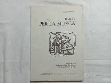 WAlter Tortoreto. 40 anni per la musica