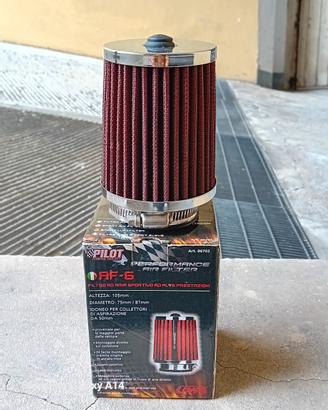 filtro conico auto sport.