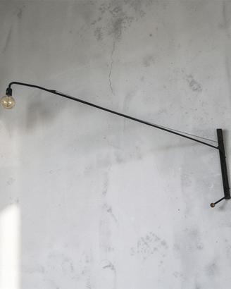 Lampada da parete orientabile braccio tipo Potence