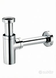 Sifone a Bottiglia Cromato per Lavabo Bagno